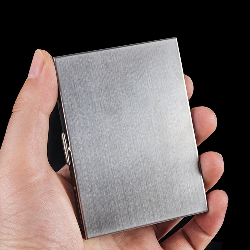 Men Accessories Box - Stainless steel extended Stylish flip up