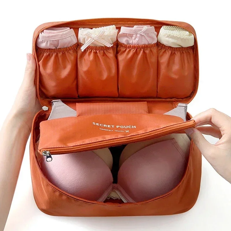 Men'S Accessories Organizer For Wardrobe - Travel Bra Organizer Underwear Storage Bag