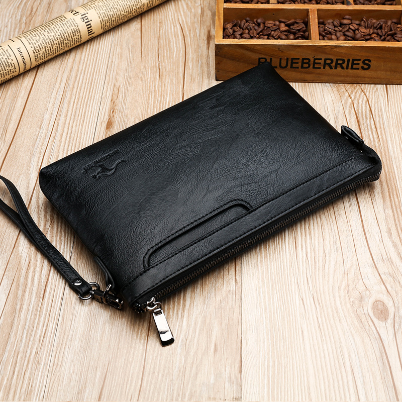 Men Accessories Box - Brand Design Men Envelope Clutch Bag