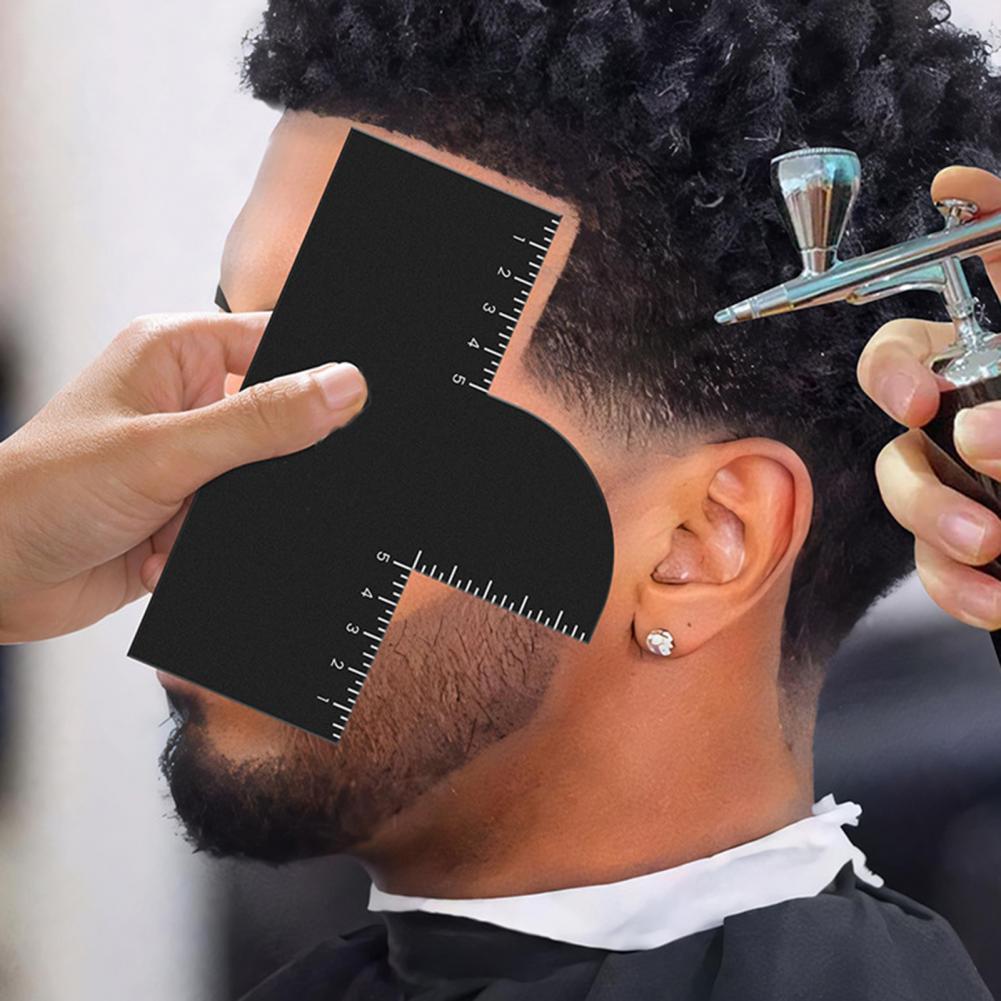 Men Accessories Guide - 1/2Pcs Men Hair Styling Template Barber