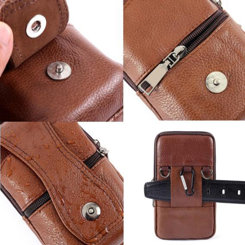 1Pcs Men Cell Phone Belt Pack  - đánh giá và giá Men Accessories Box