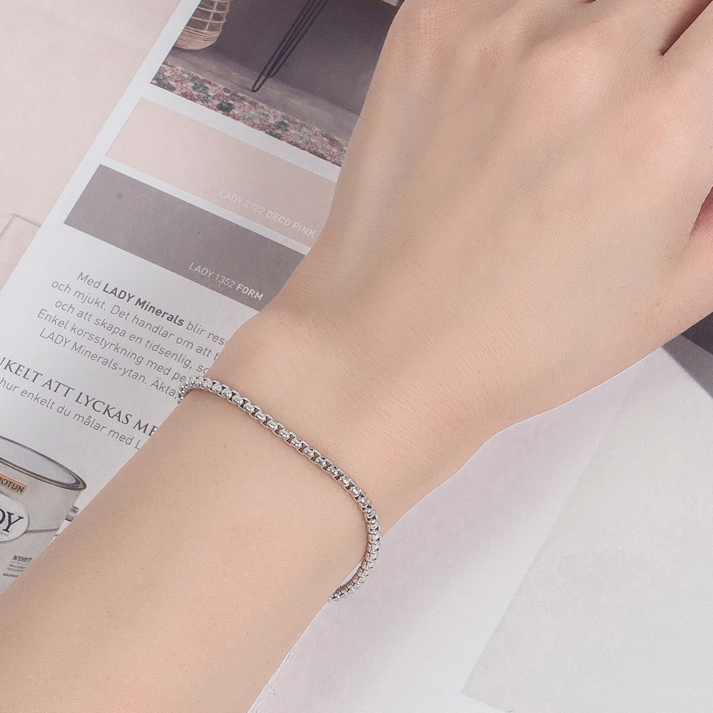 Unisex 925 Sterling Silver Cuf - đánh giá và giá Men Accessories Chain And Bracelet