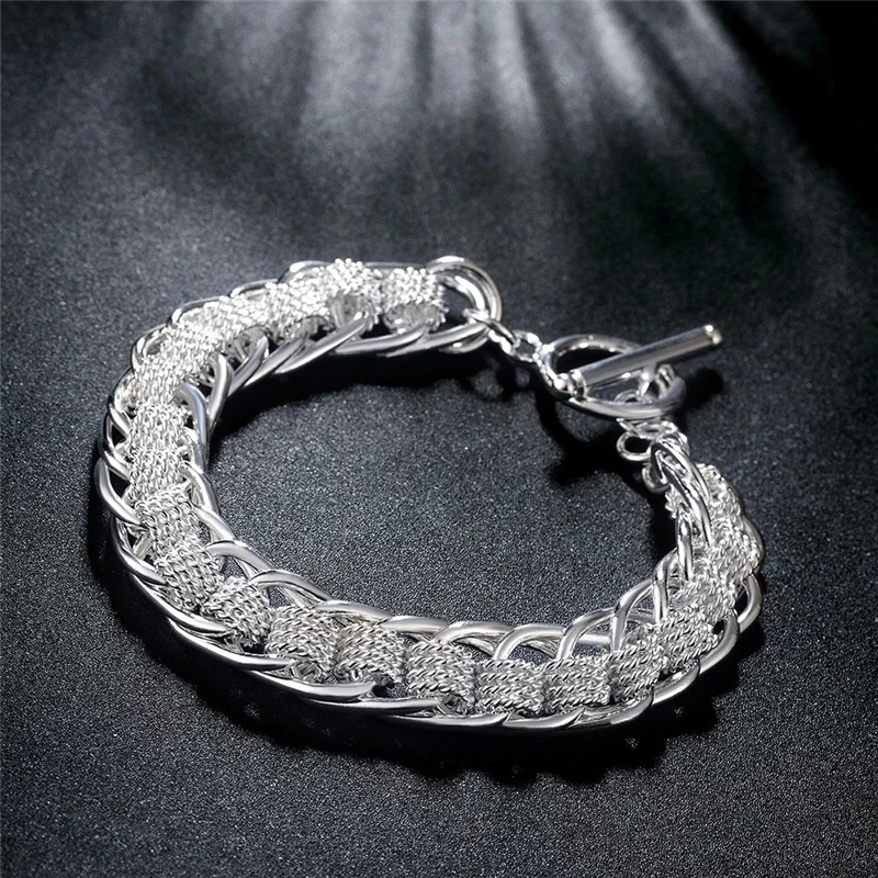 Charm 925 Sterling Silver Brac - đánh giá và giá Men Accessories Chain And Bracelet
