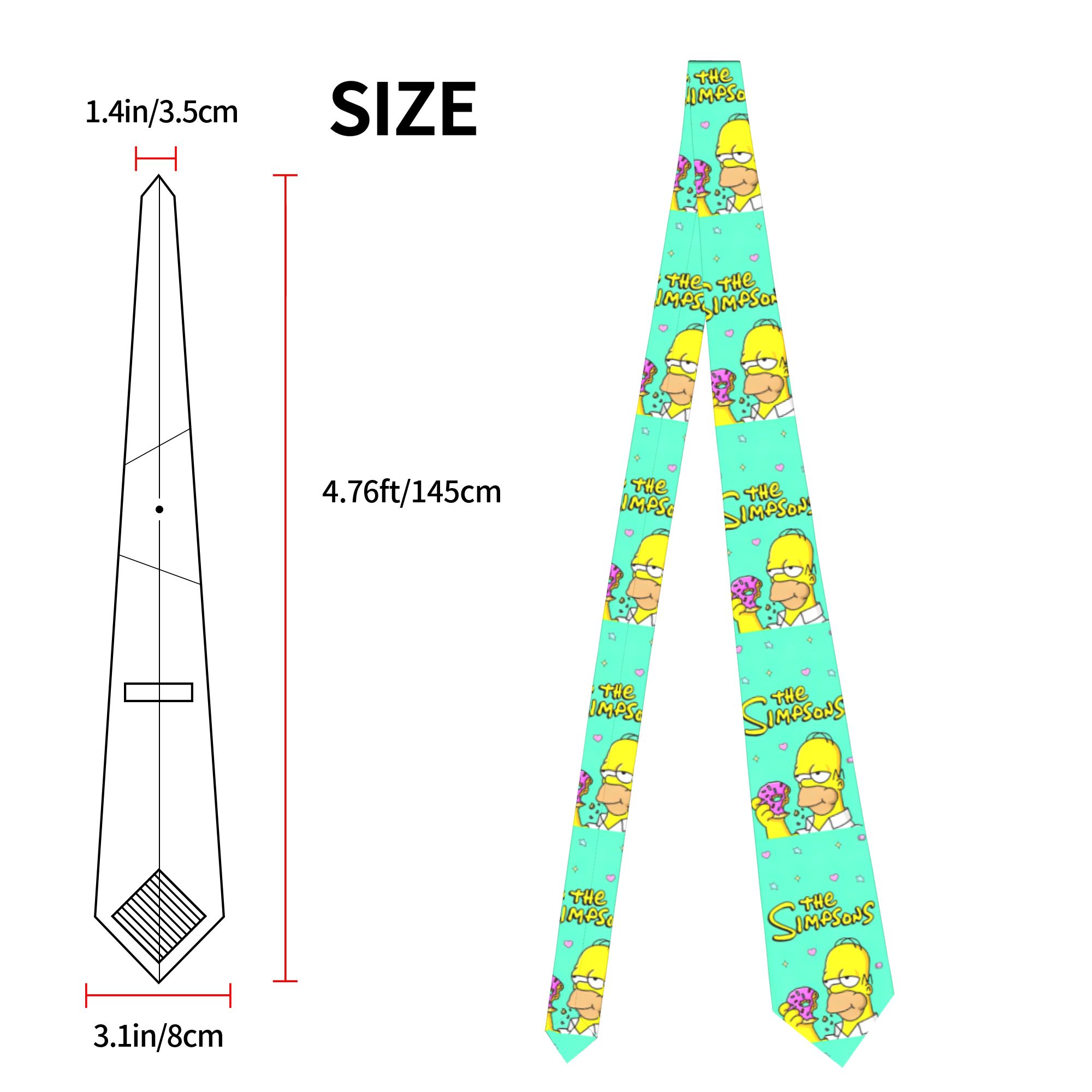 The Simpson 90s Cartoon Neckti - đánh giá và giá Men'S Accessories In The 90S