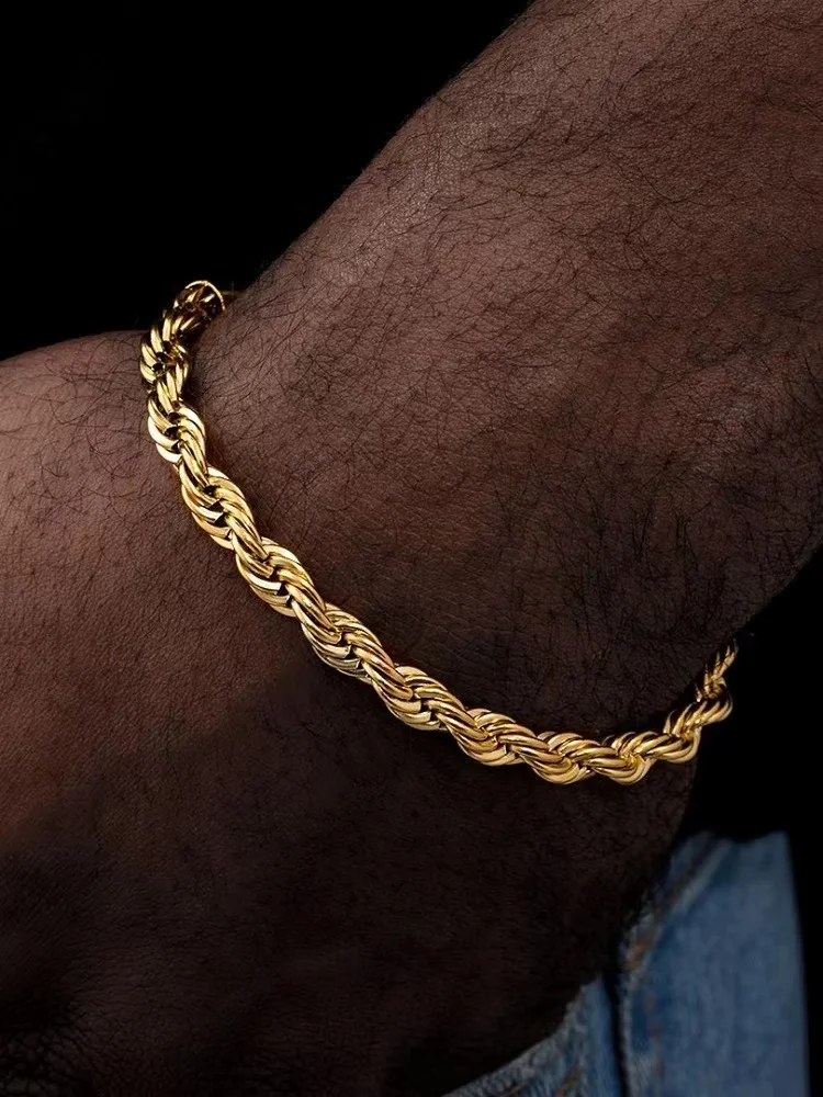 Hip-Hop Rock 925 sterling silv - đánh giá và giá Men Accessories Chain And Bracelet