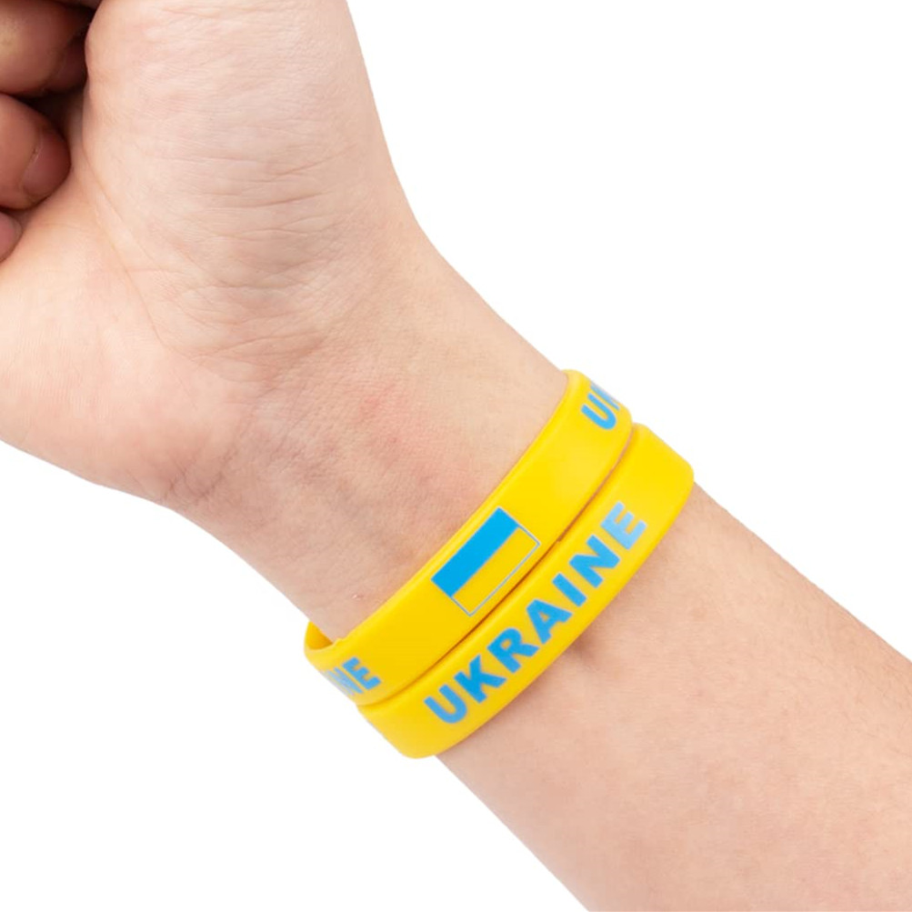 2pcs Ukraine Flag Bracelet Sil - đánh giá và giá Men'S Accessories Uk