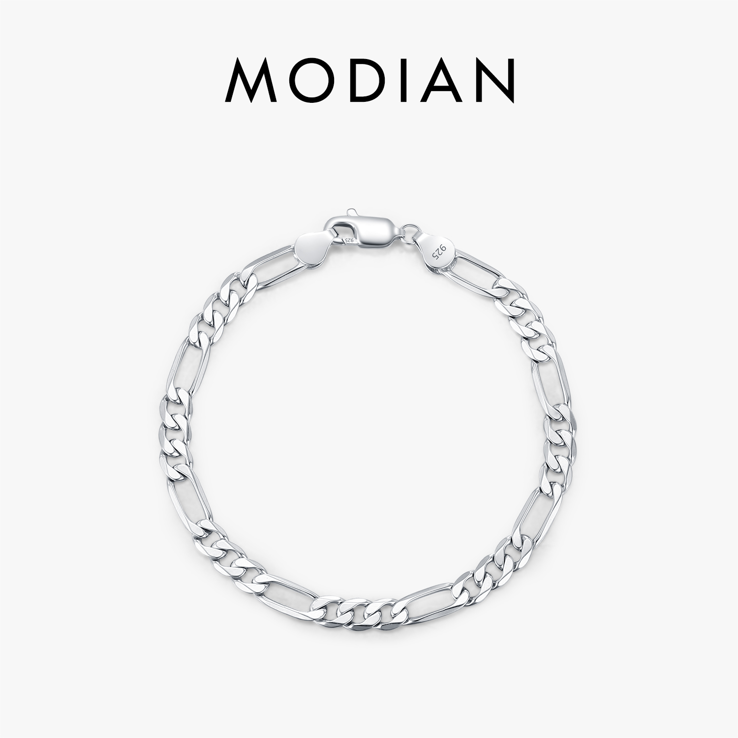 MODIAN 925 Sterling Silver 3 S - đánh giá và giá Men Accessories Chain And Bracelet