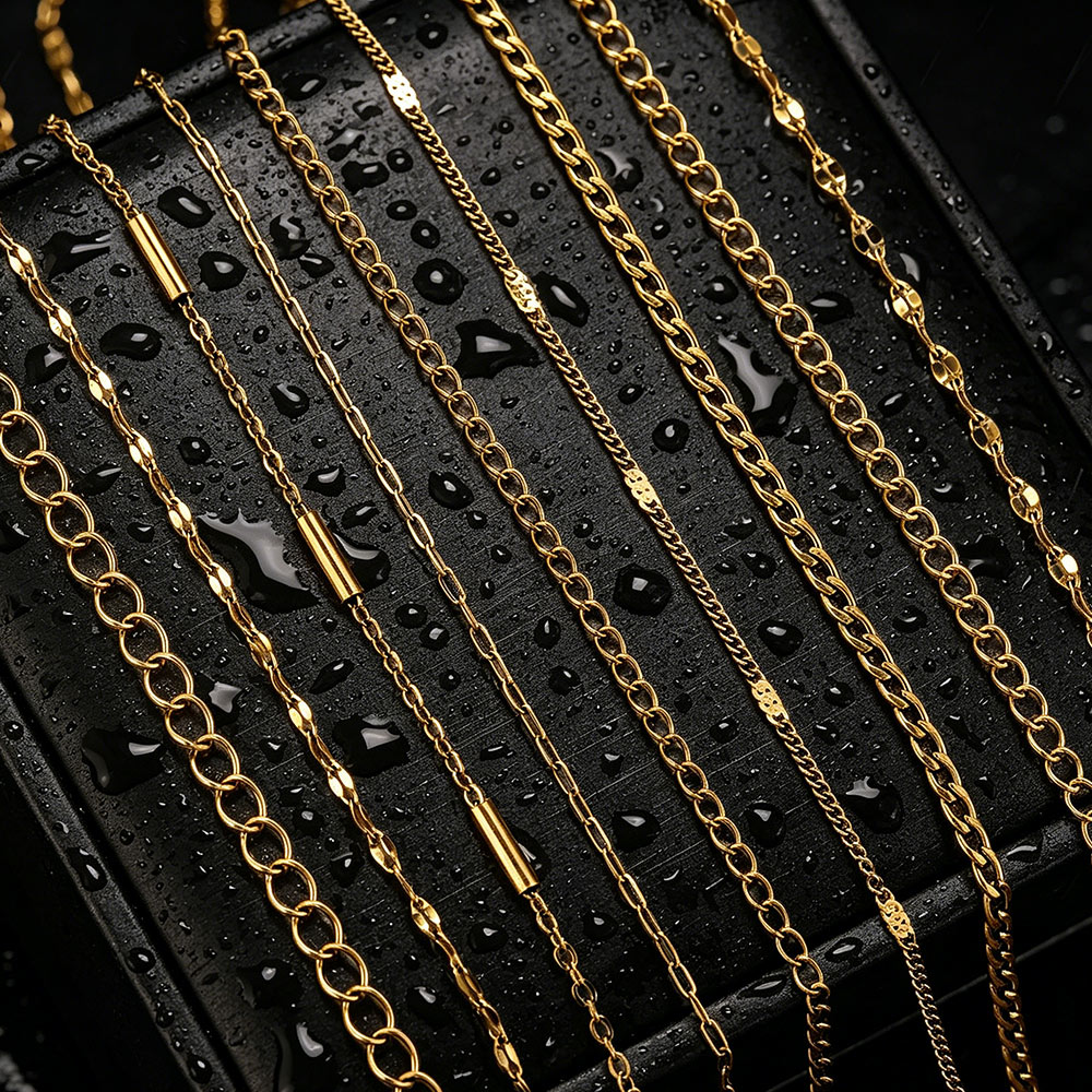 2meter Stainless Steel Lips NK - đánh giá và giá Men Accessories Chain And Bracelet