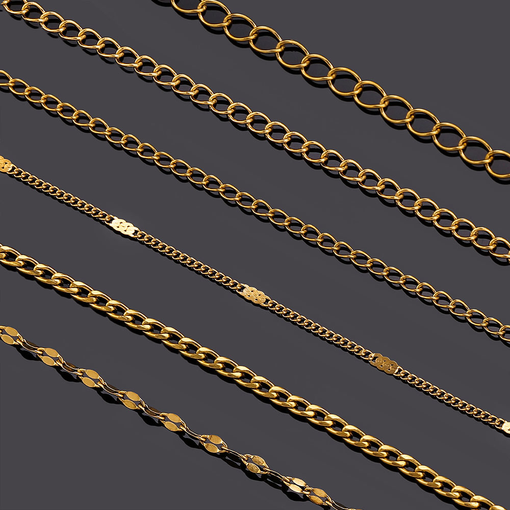 2meter Stainless Steel Lips NK - đánh giá và giá Men Accessories Chain And Bracelet