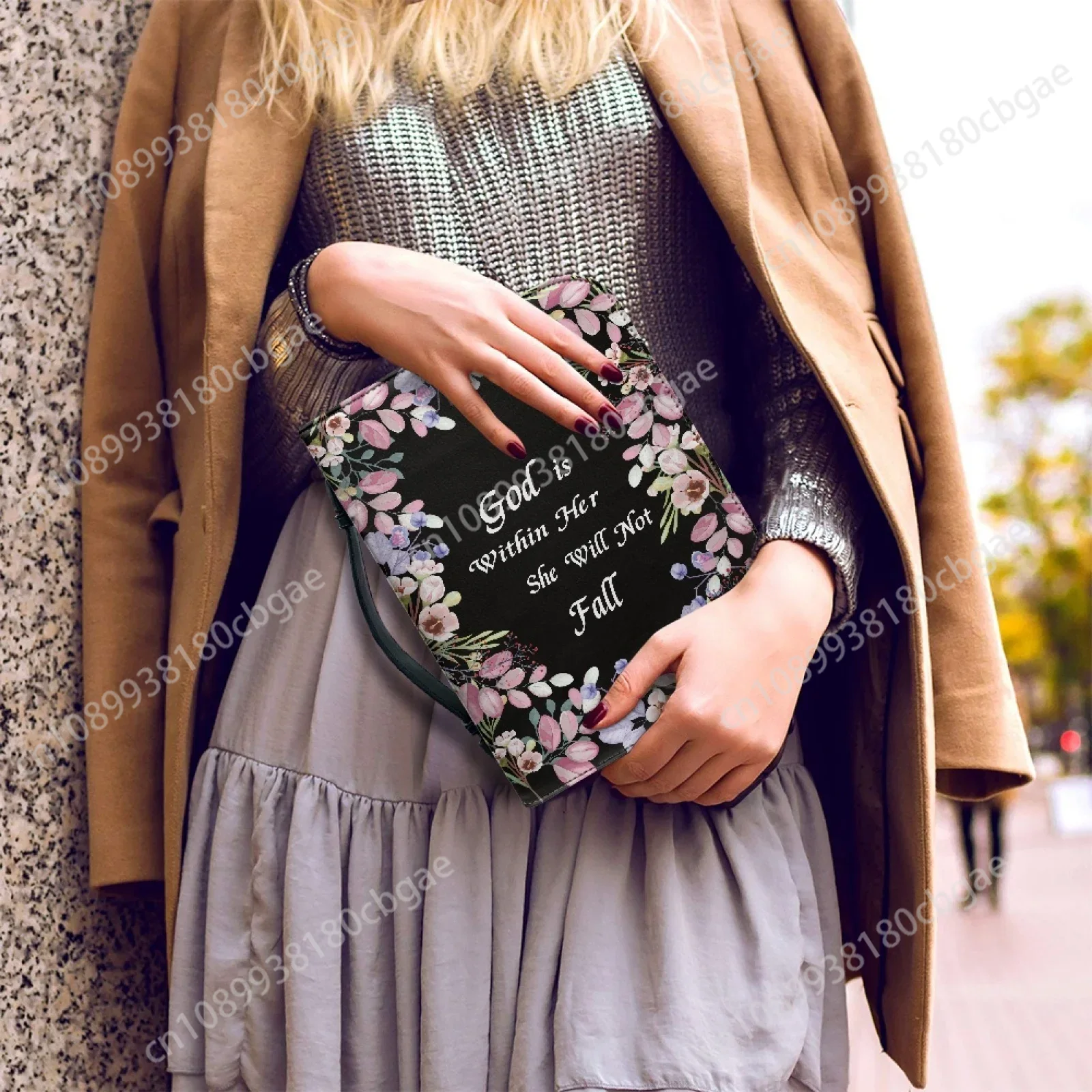 Flowers Verse Pattern Leather  - đánh giá và giá Men Accessories Box