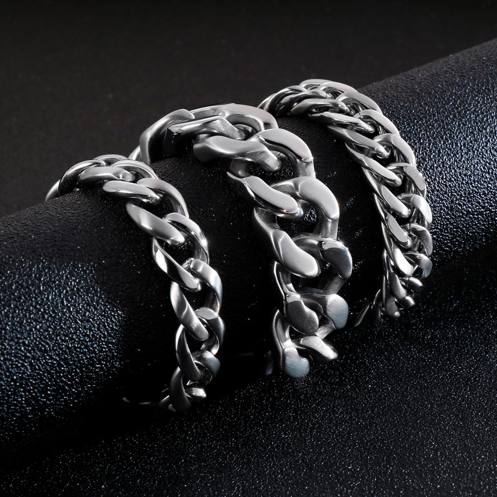 KALEN 22Cm Thép Không Gỉ Liên  - đánh giá và giá Men Accessories Ring And Bracelet