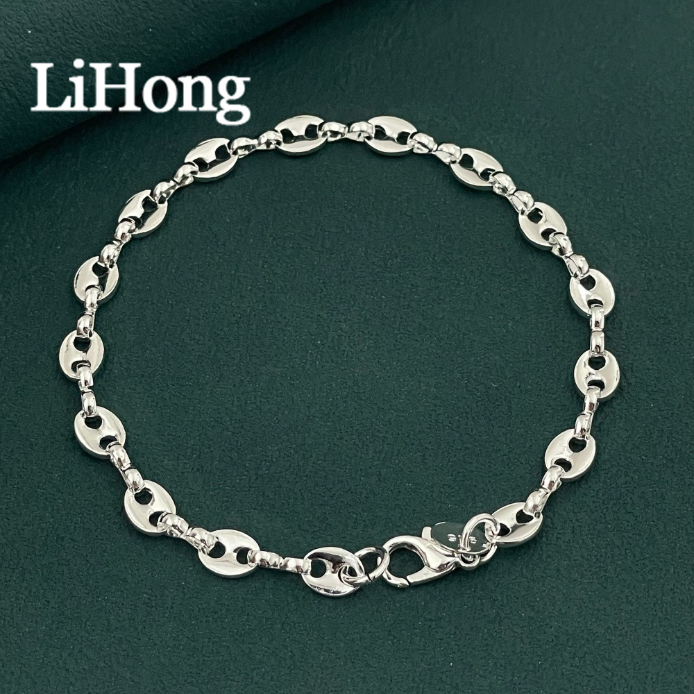 Lihong 925 Sterling Silver Ell - đánh giá và giá Men Accessories Chain And Bracelet