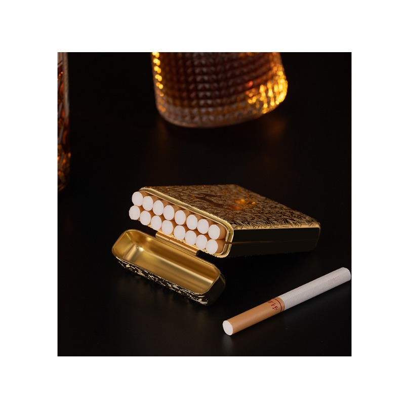 New retro Carving Metal 20 16  - đánh giá và giá Men Accessories Box
