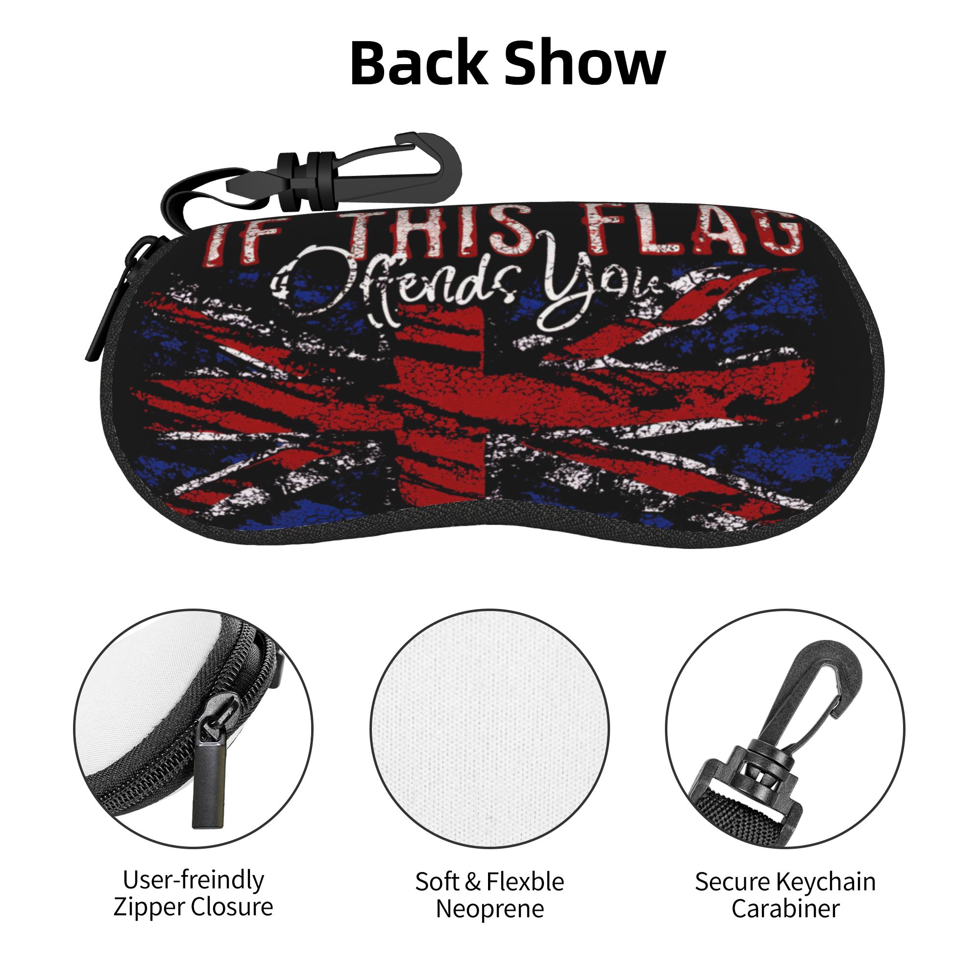 British flag UK Glasses Case M - đánh giá và giá Men'S Accessories Uk