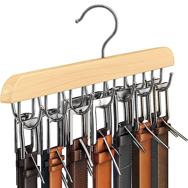 Wooden Belt Rack Women Storage - đánh giá và giá Men'S Accessories Organizer For Wardrobe