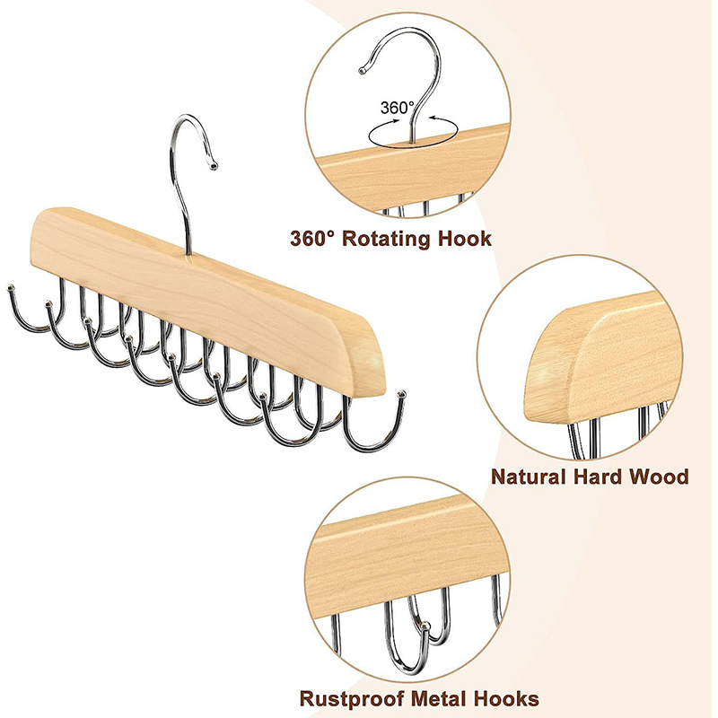 Wooden Belt Rack Women Storage - đánh giá và giá Men'S Accessories Organizer For Wardrobe