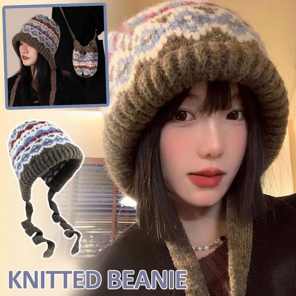 Warm Knitted Beanie Hat Winter - đánh giá và giá Men Accessories Shop