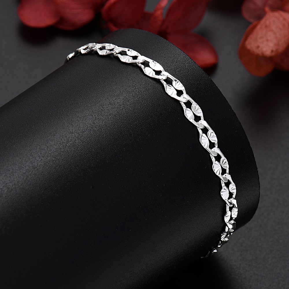 925 Sterling Silver pretty 4MM - đánh giá và giá Men Accessories Chain And Bracelet