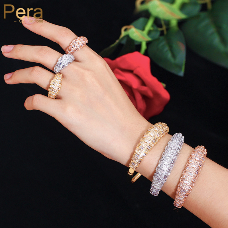 Pera Luxury Dubai Gold Color S - đánh giá và giá Men Accessories Ring And Bracelet