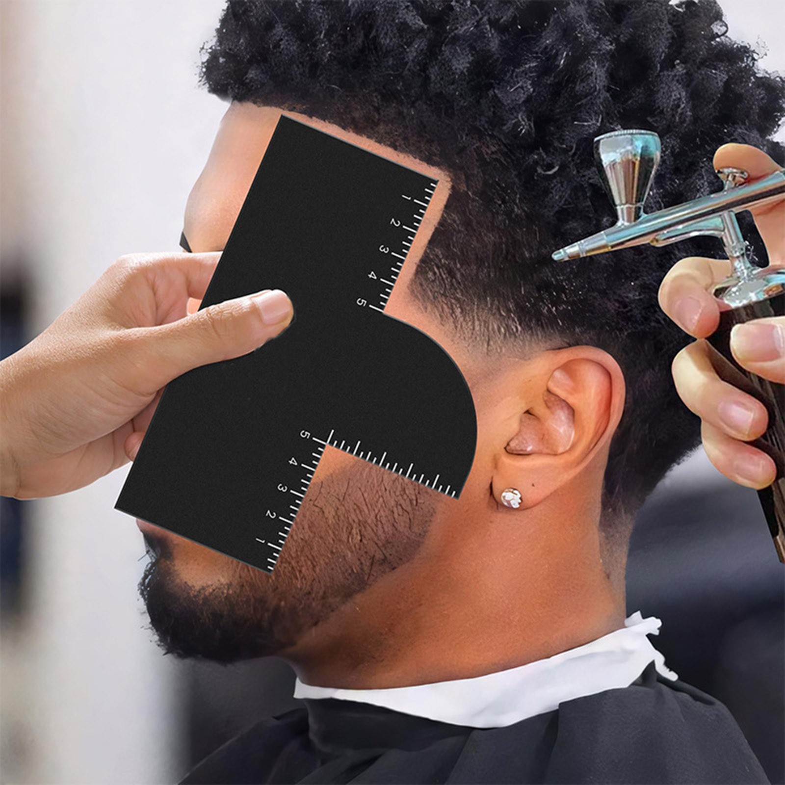 2Pcs Men Hair Styling Template - đánh giá và giá Men Accessories Guide