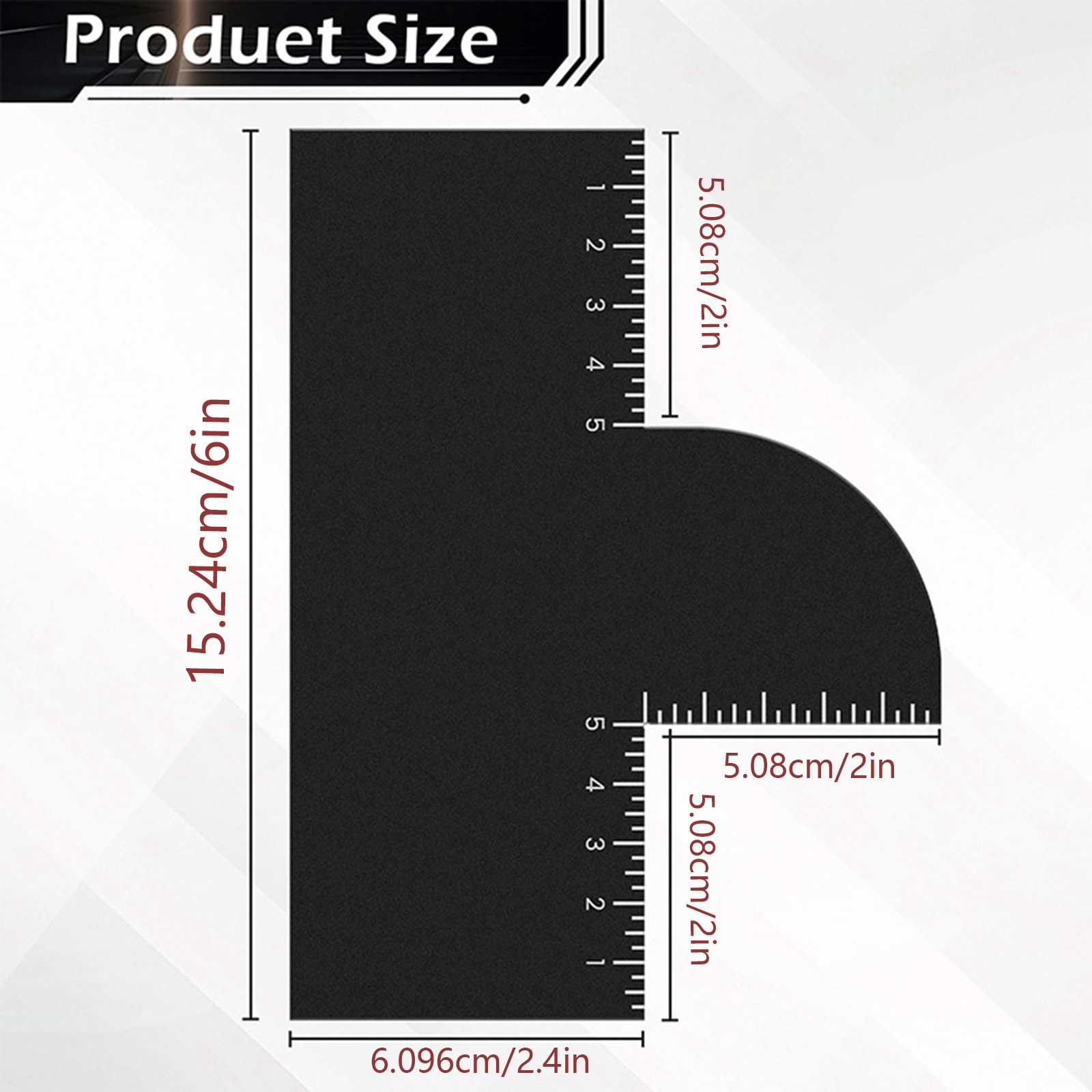 2Pcs Men Hair Styling Template - đánh giá và giá Men Accessories Guide
