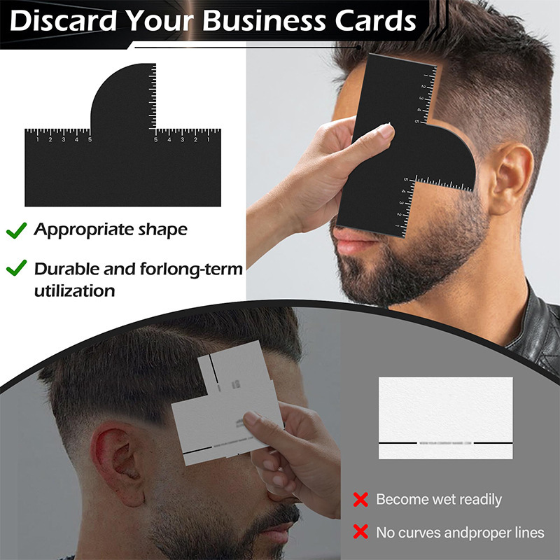 2Pcs Men Hair Styling Template - đánh giá và giá Men Accessories Guide